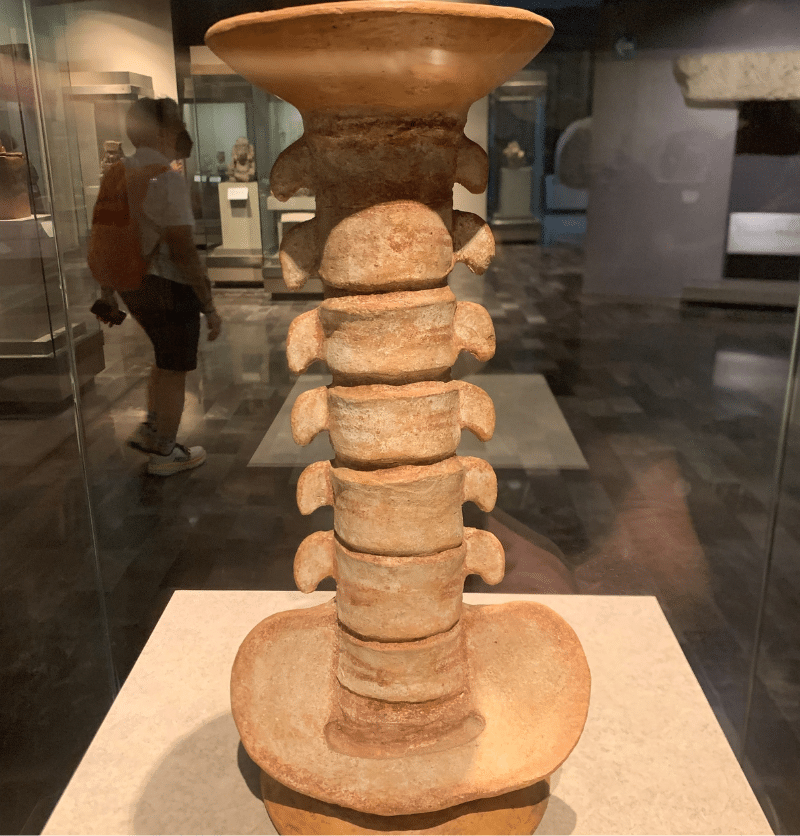 Spinal Art at Archeology Museum. Back For More concept.